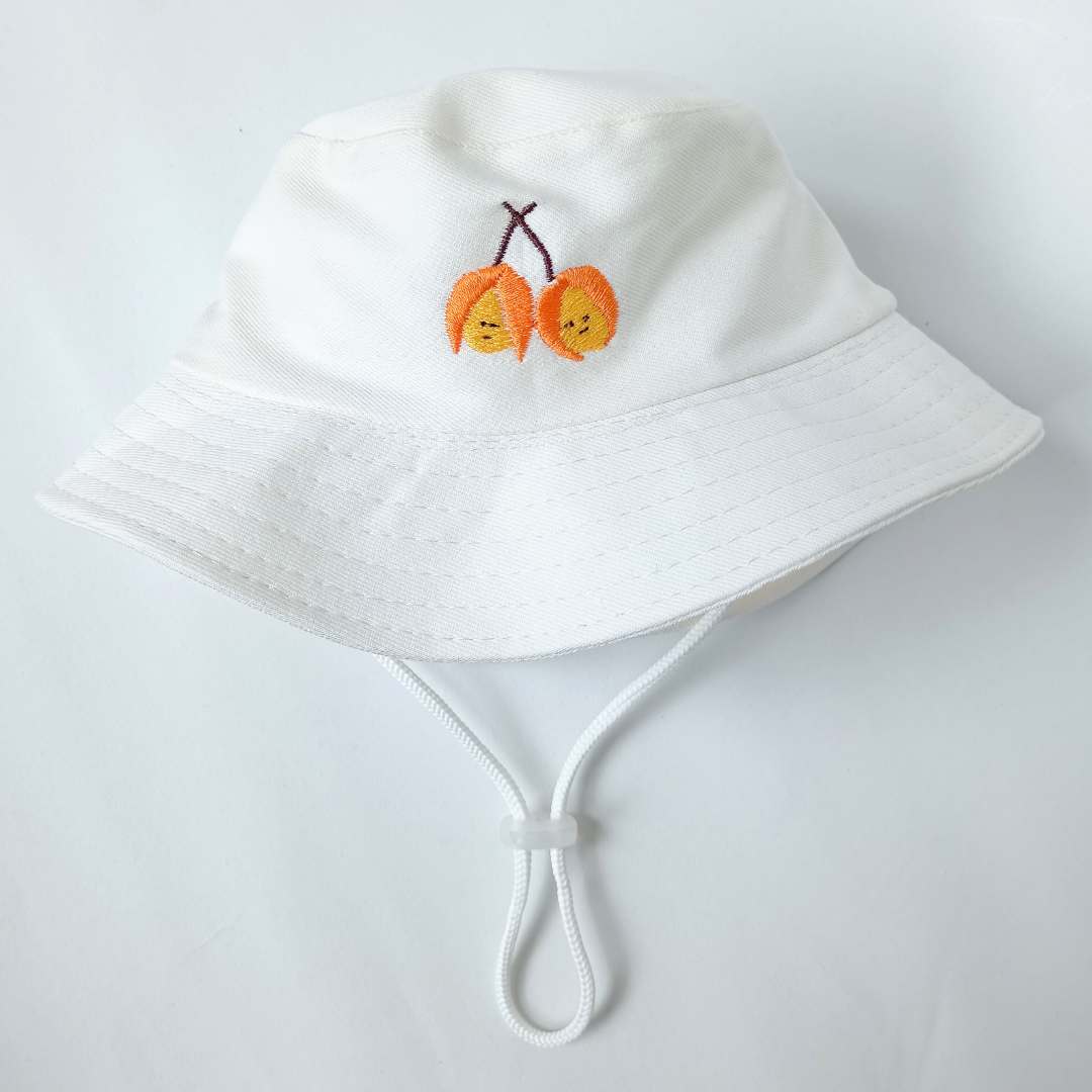 Accesorios sombrero bucket de algodón con protección UV para todas las estaciones Tienda de ropa infantil en la web.