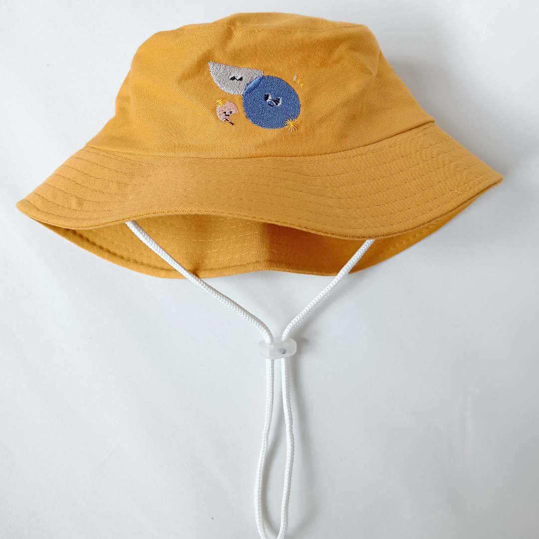 Accesorios sombrero bucket de algodón con protección UV para todas las estaciones Tienda de ropa infantil en la web.