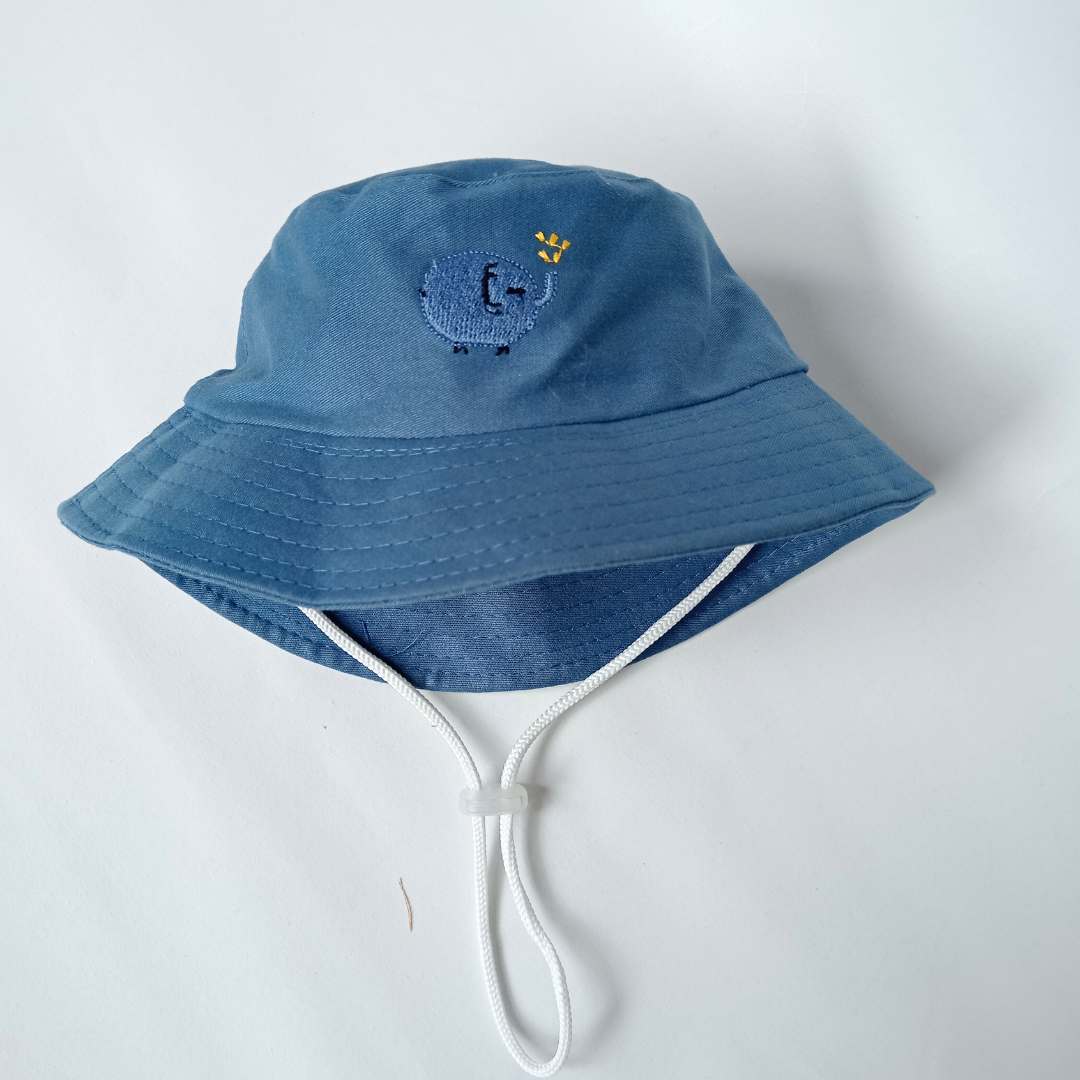 Accesorios sombrero bucket de algodón con protección UV para todas las estaciones Tienda de ropa infantil en la web.