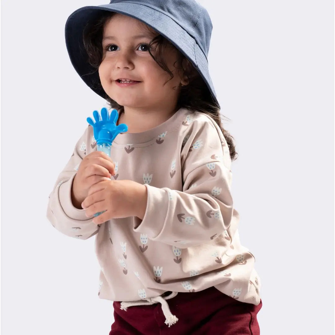 Polo manga larga tulipanes. Incahugs - Tienda de ropa infantil en la web.